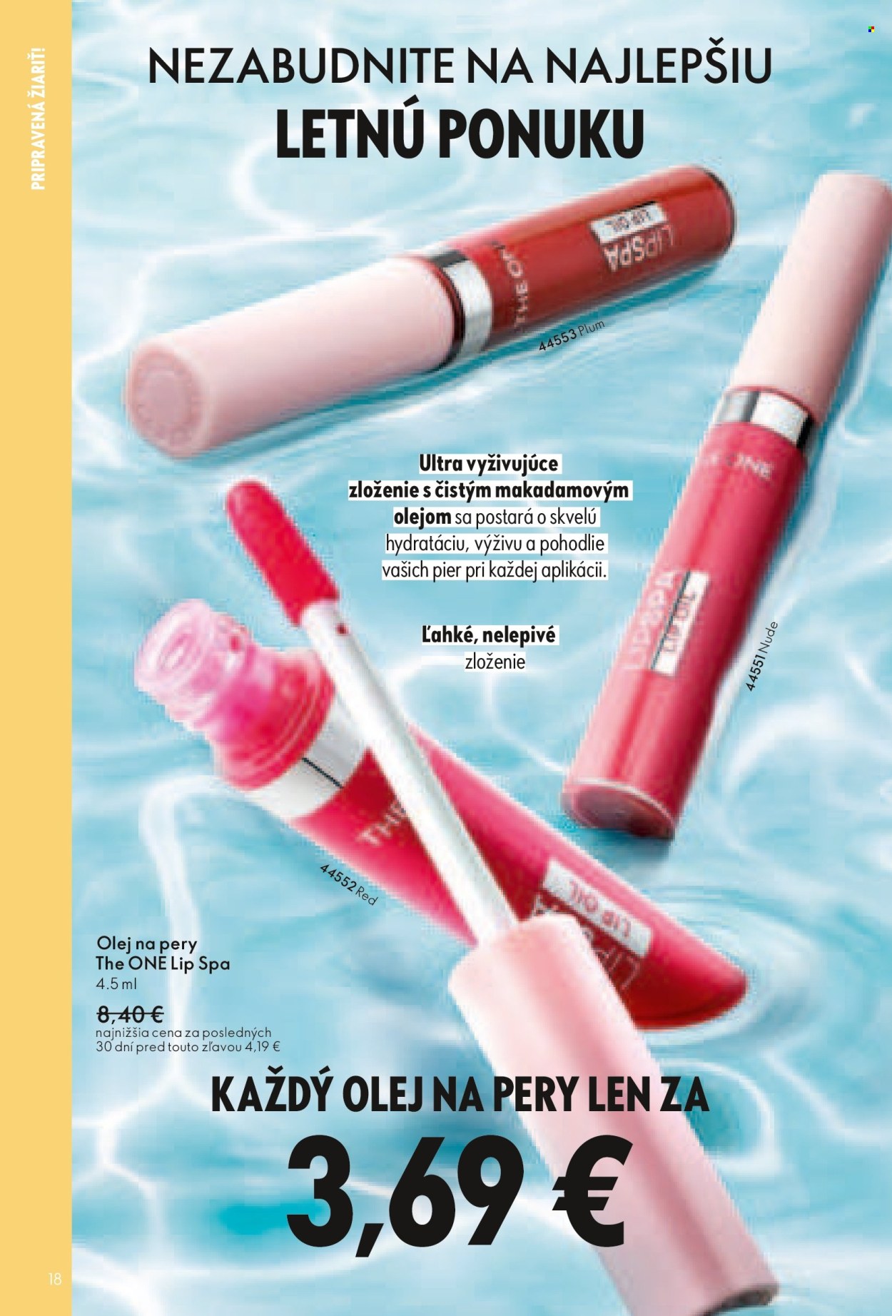 Leták Oriflame - 25.5.2025 - 14.6.2025. Strana 18