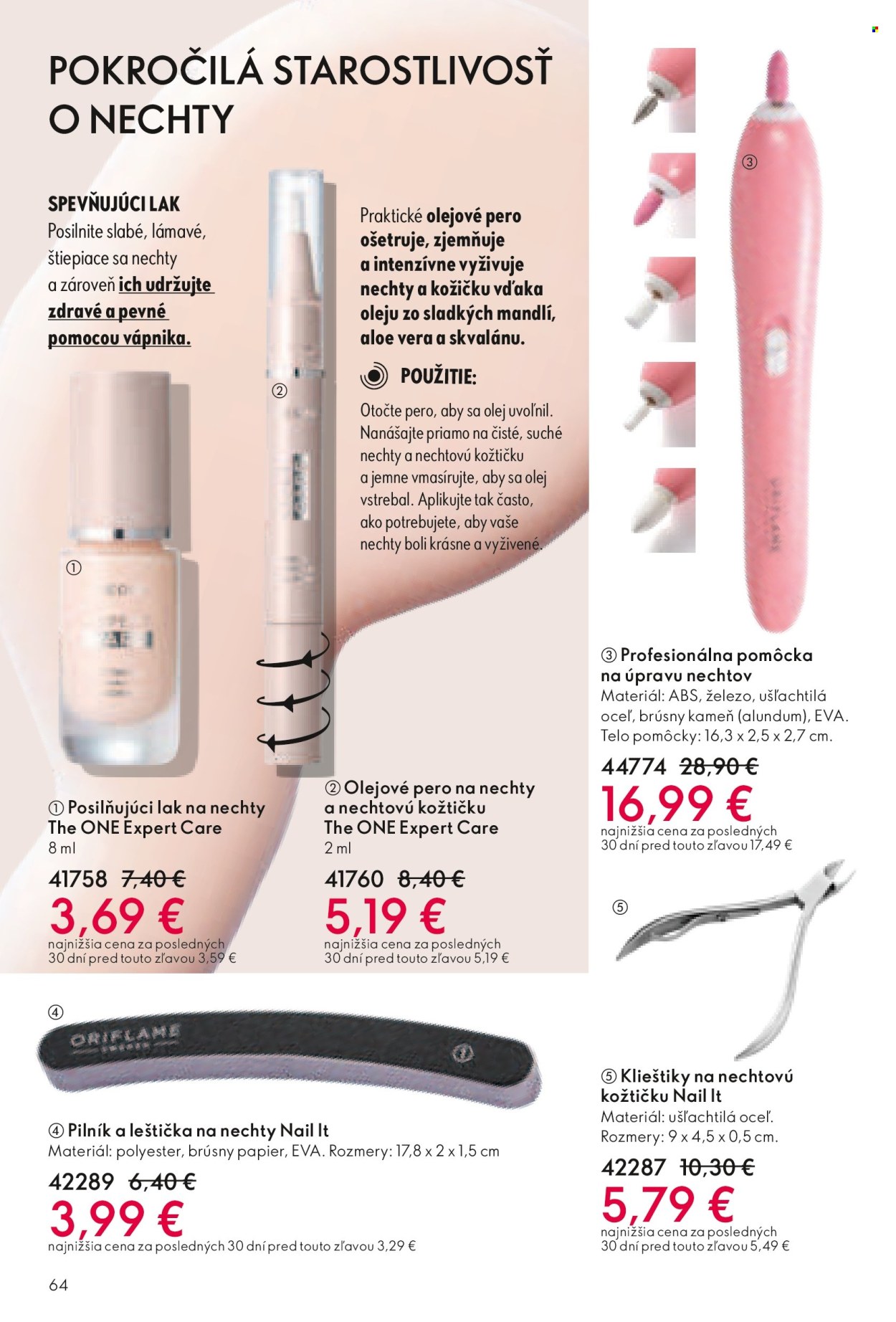 Leták Oriflame - 25.5.2025 - 14.6.2025. Strana 64
