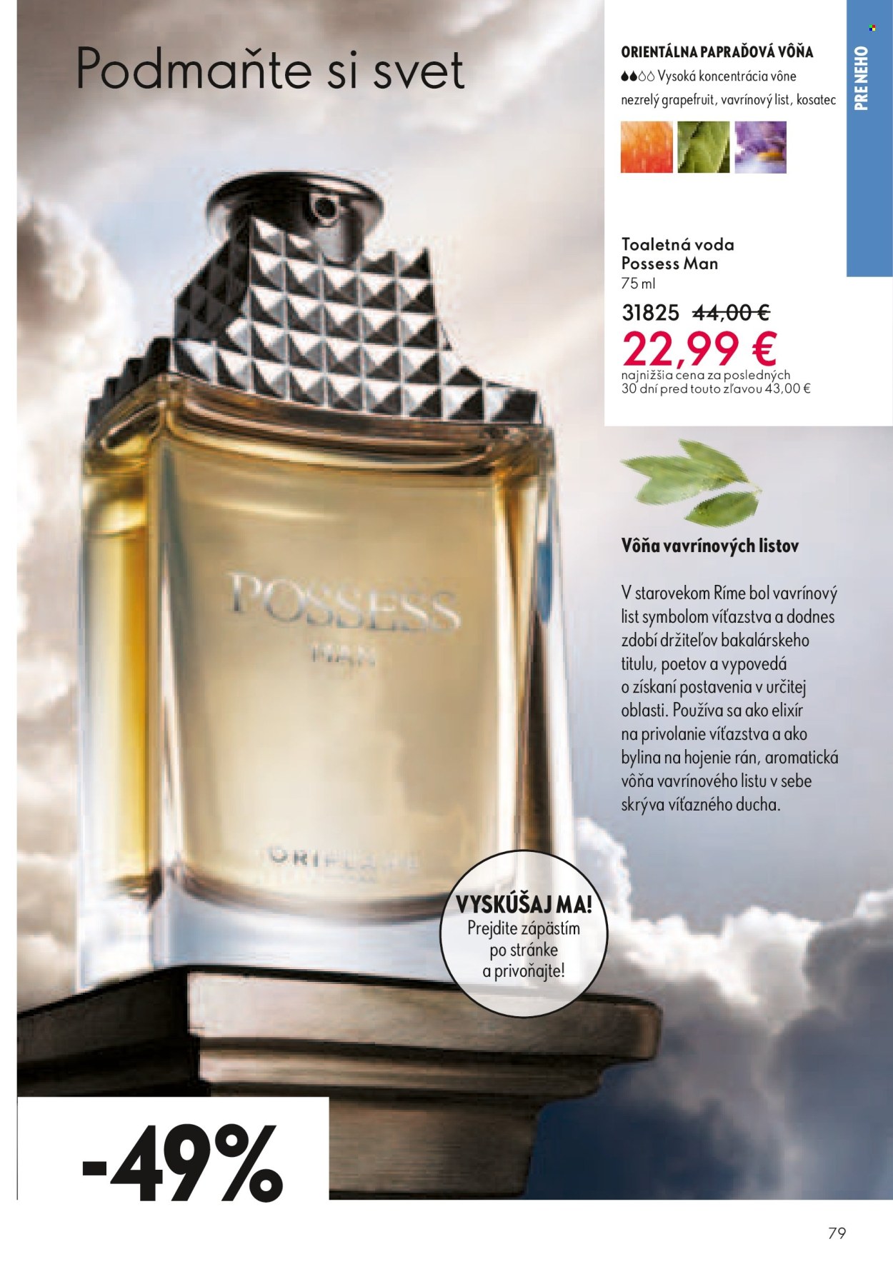 Leták Oriflame - 25.5.2025 - 14.6.2025. Strana 79