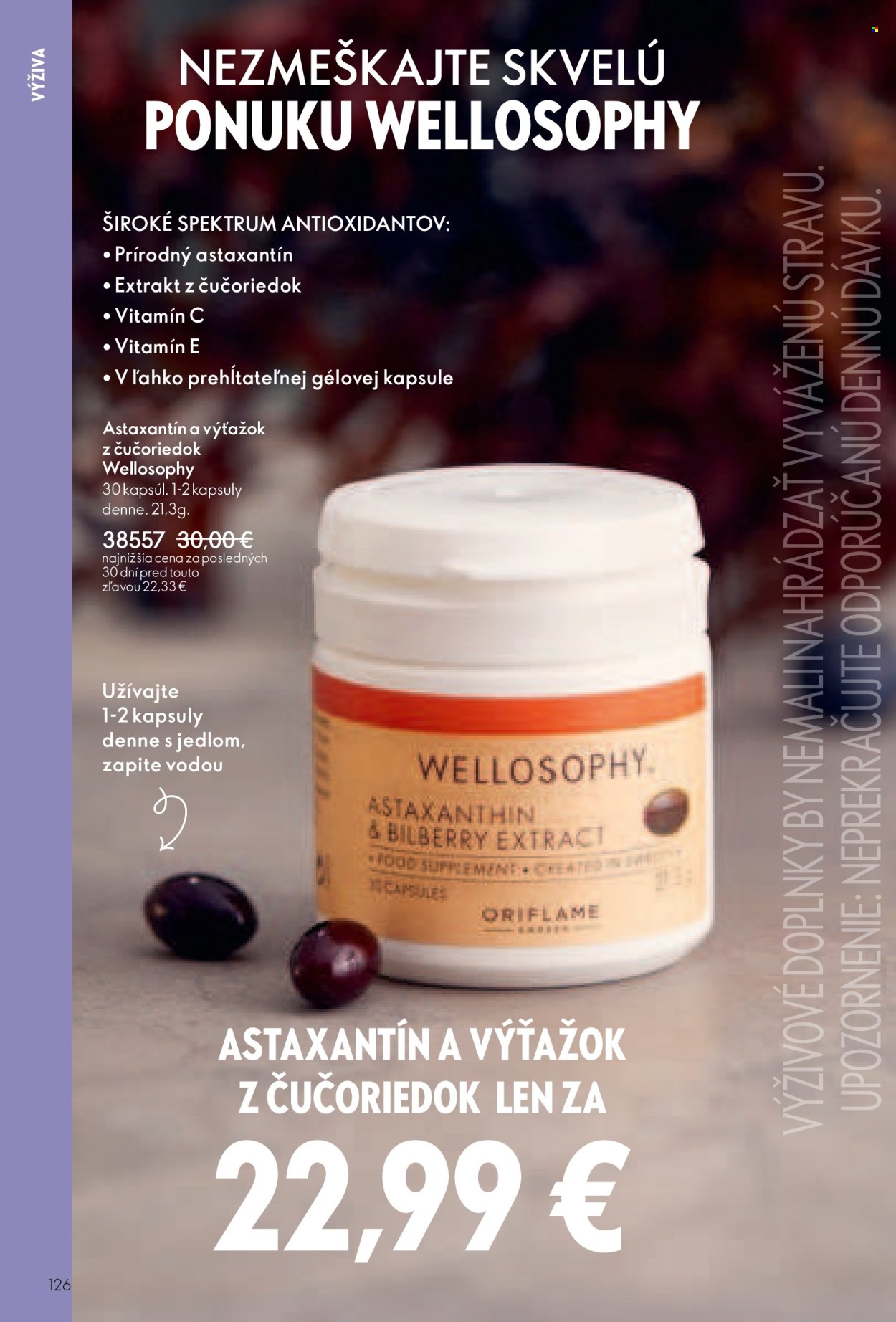 Leták Oriflame - 25.5.2025 - 14.6.2025. Strana 126