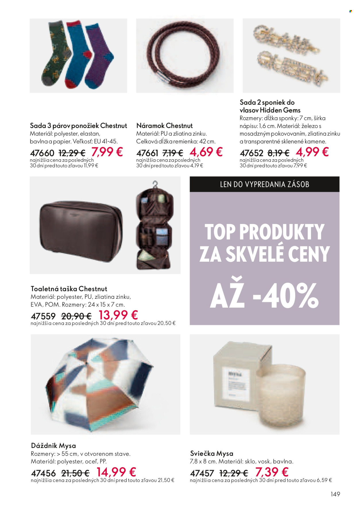 Leták Oriflame - 25.5.2025 - 14.6.2025. Strana 149