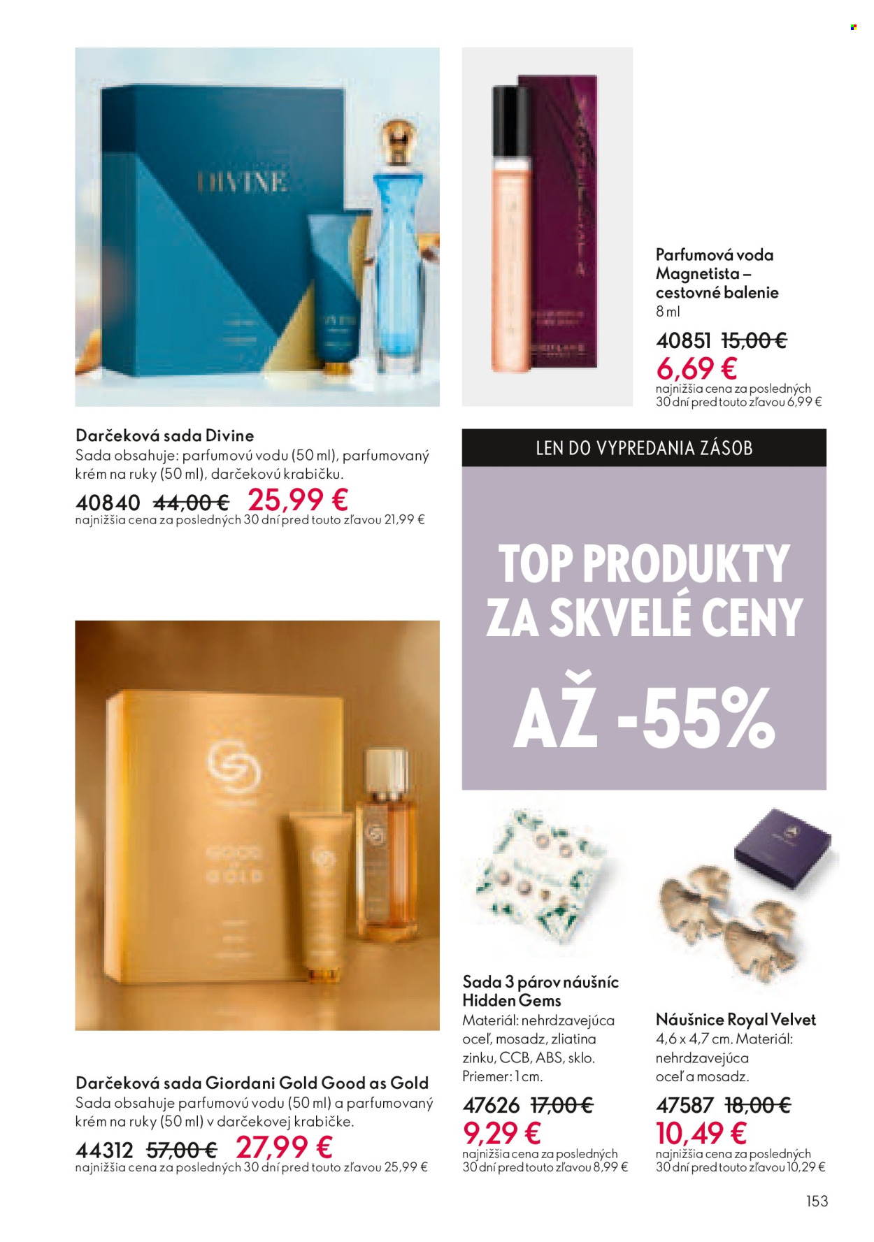 Leták Oriflame - 25.5.2025 - 14.6.2025. Strana 153