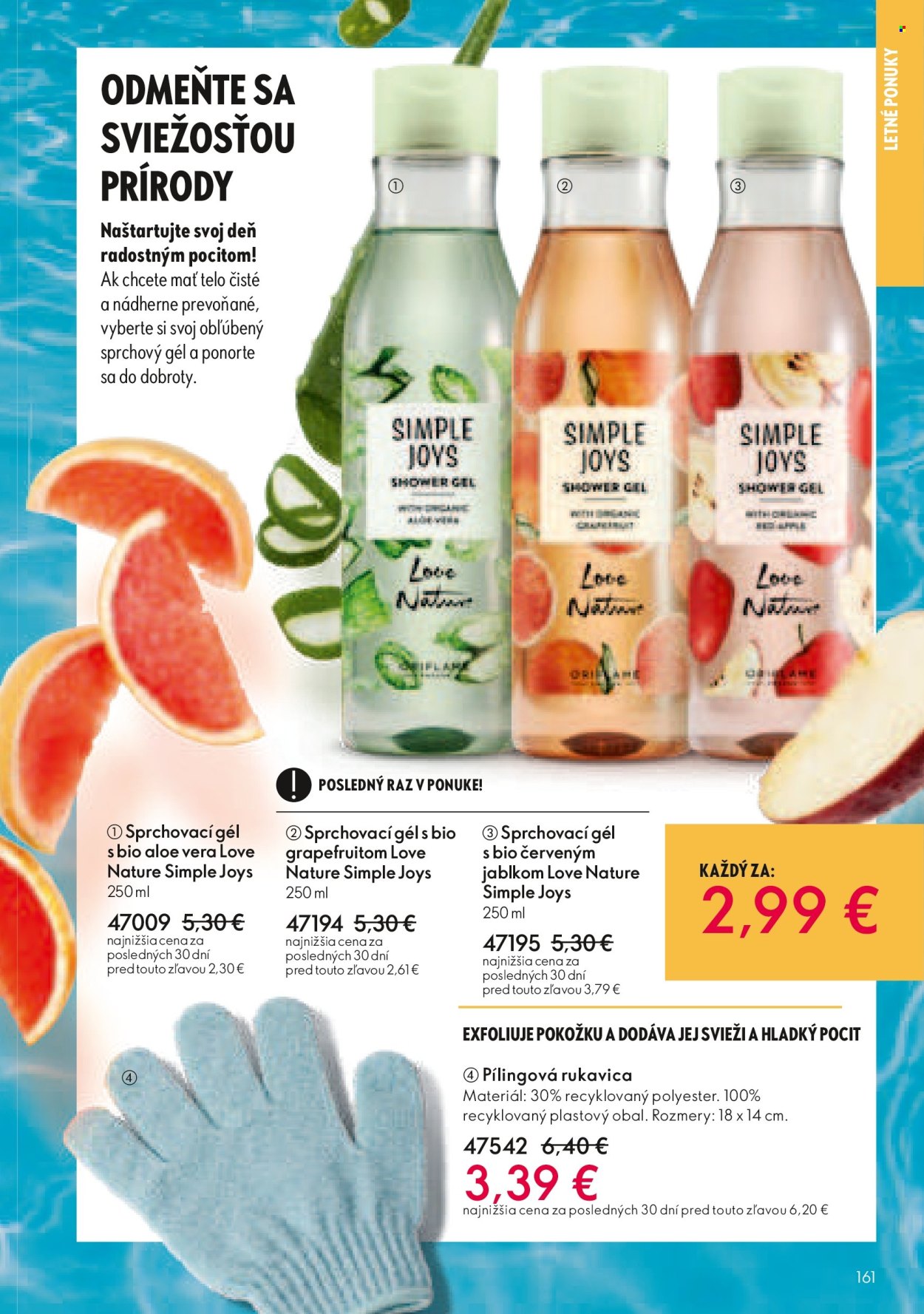 Leták Oriflame - 25.5.2025 - 14.6.2025. Strana 161