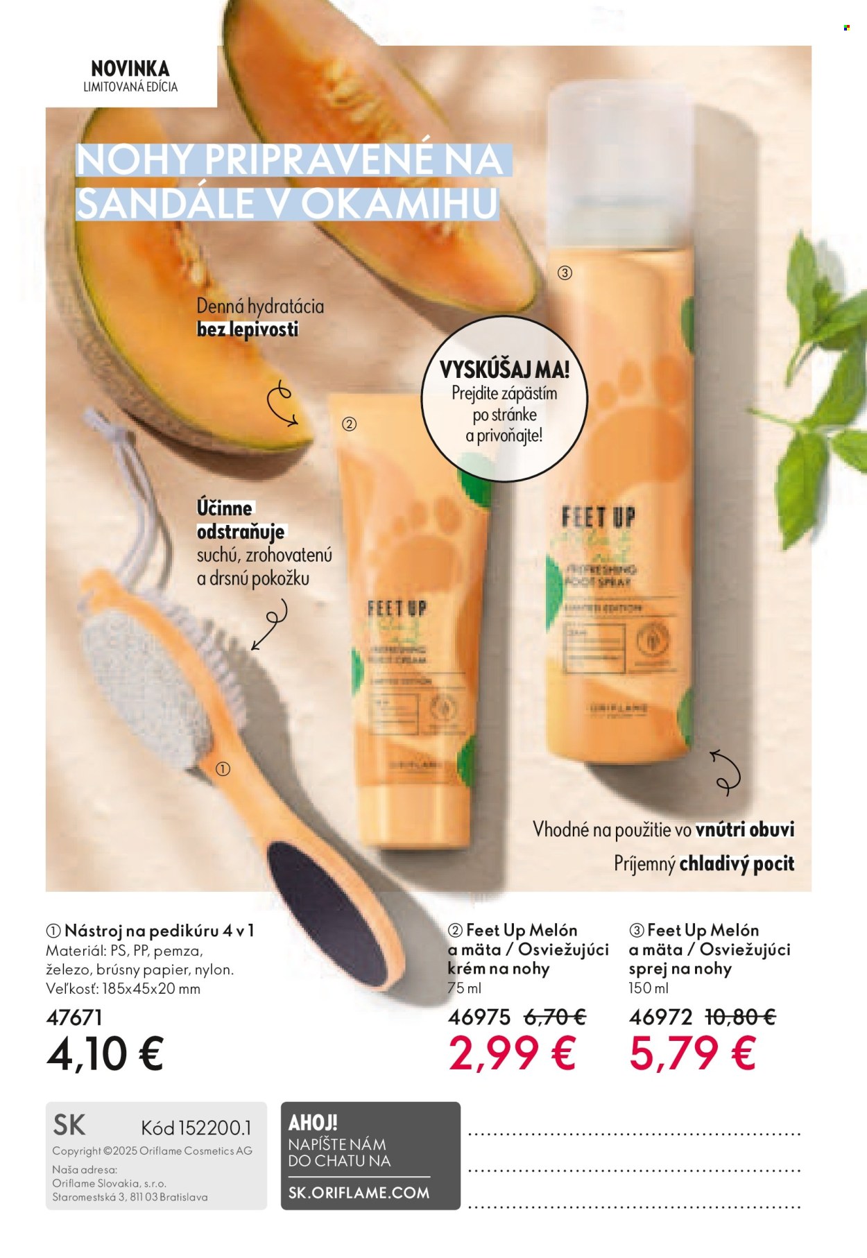 Leták Oriflame - 25.5.2025 - 14.6.2025. Strana 164