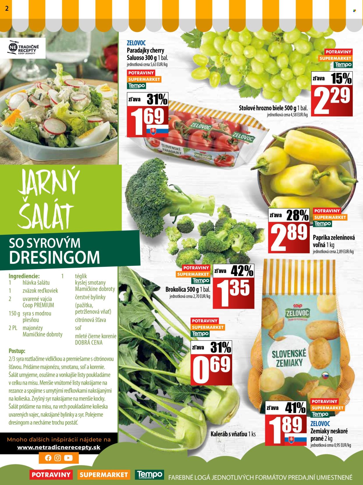 Leták COOP Jednota - 7.5.2025 - 14.5.2025. Strana 2