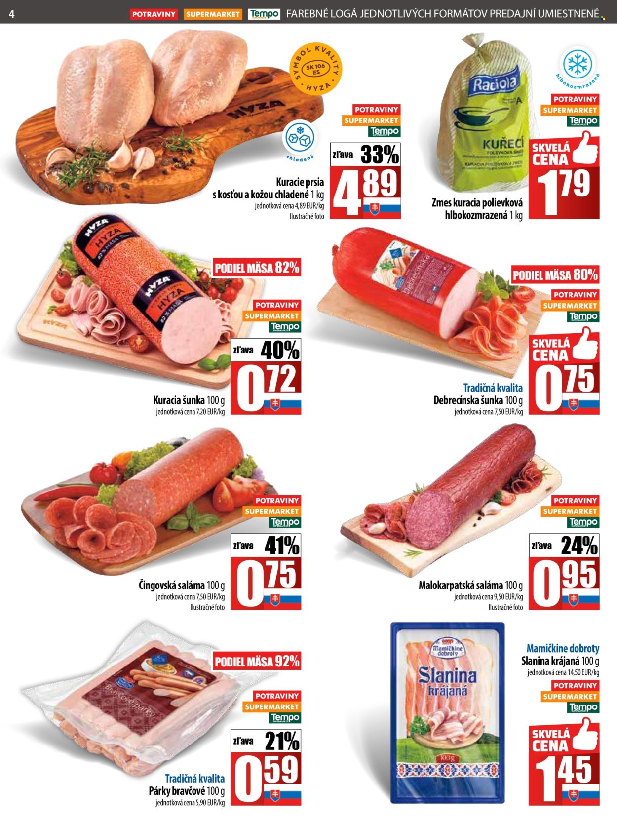 Leták COOP Jednota - 7.5.2025 - 14.5.2025. Strana 4