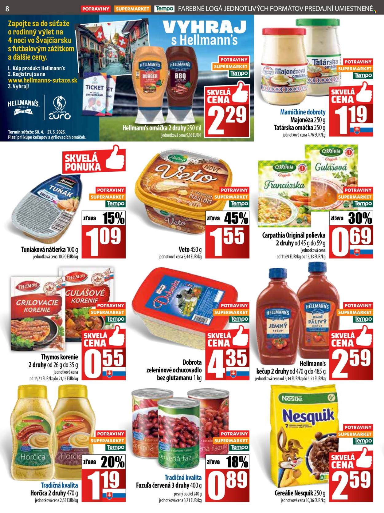 Leták COOP Jednota - 7.5.2025 - 14.5.2025. Strana 8