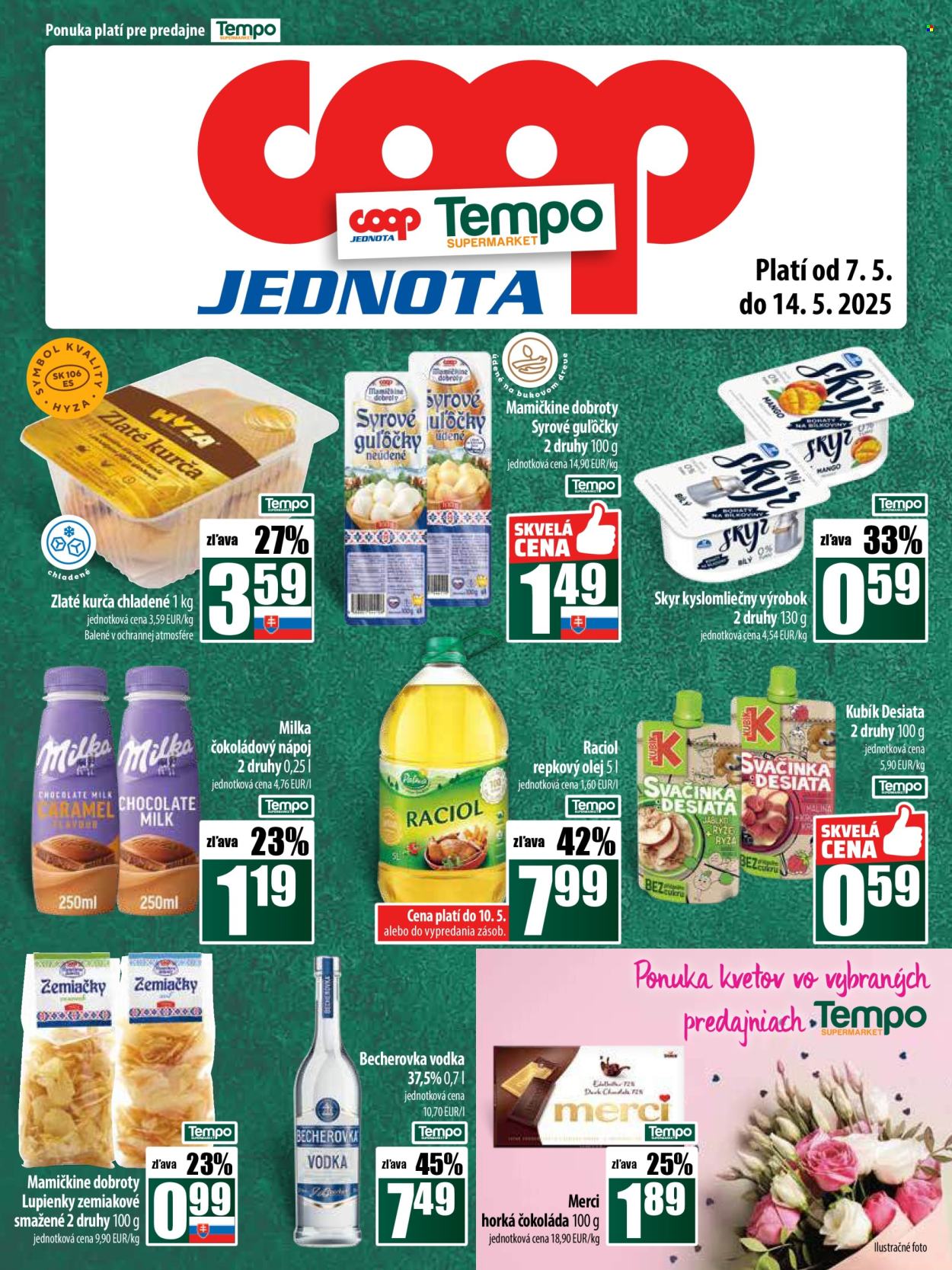 Leták COOP Jednota - 7.5.2025 - 14.5.2025. Strana 25