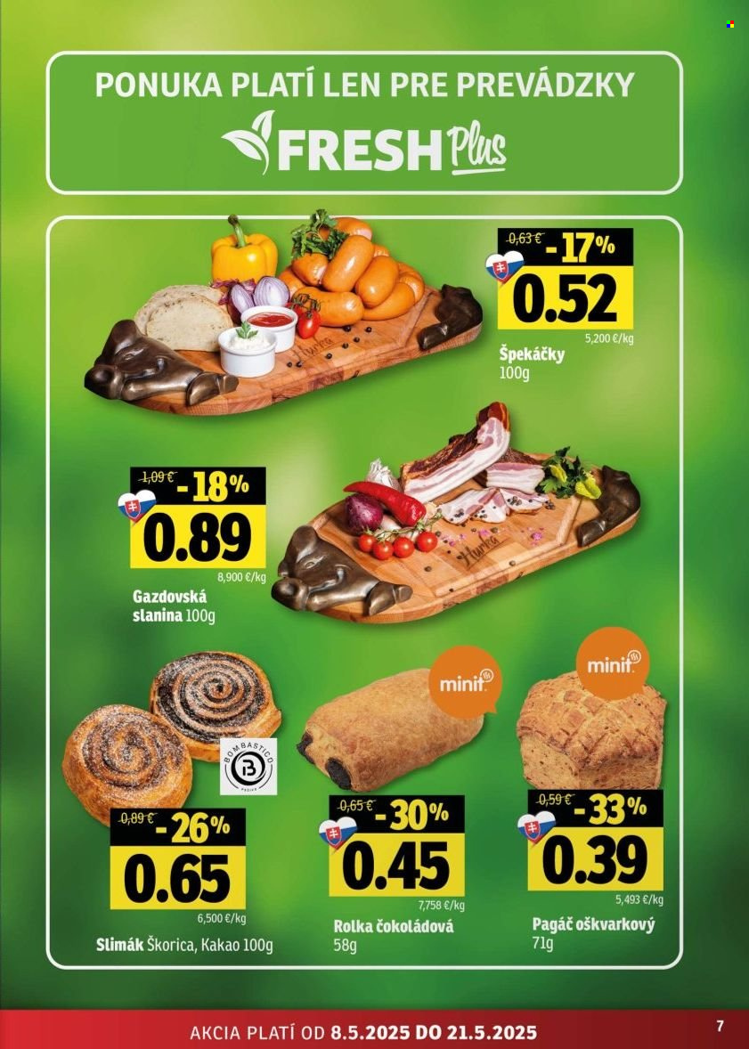 Leták FRESH - 8.5.2025 - 21.5.2025. Strana 7