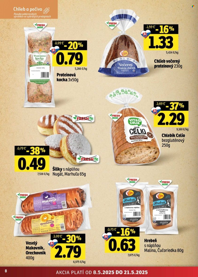 Leták FRESH - 8.5.2025 - 21.5.2025. Strana 8
