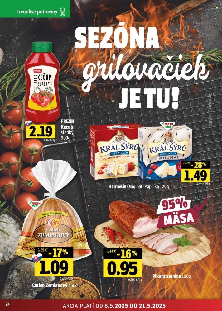 Leták FRESH - 8.5.2025 - 21.5.2025. Strana 24