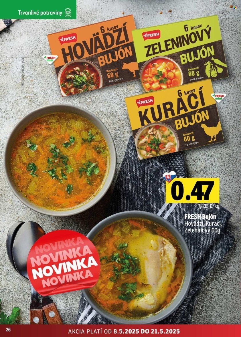 Leták FRESH - 8.5.2025 - 21.5.2025. Strana 26