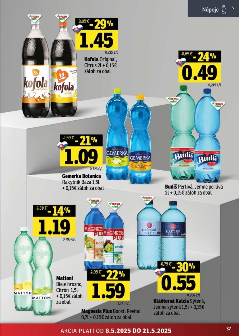 Leták FRESH - 8.5.2025 - 21.5.2025. Strana 38