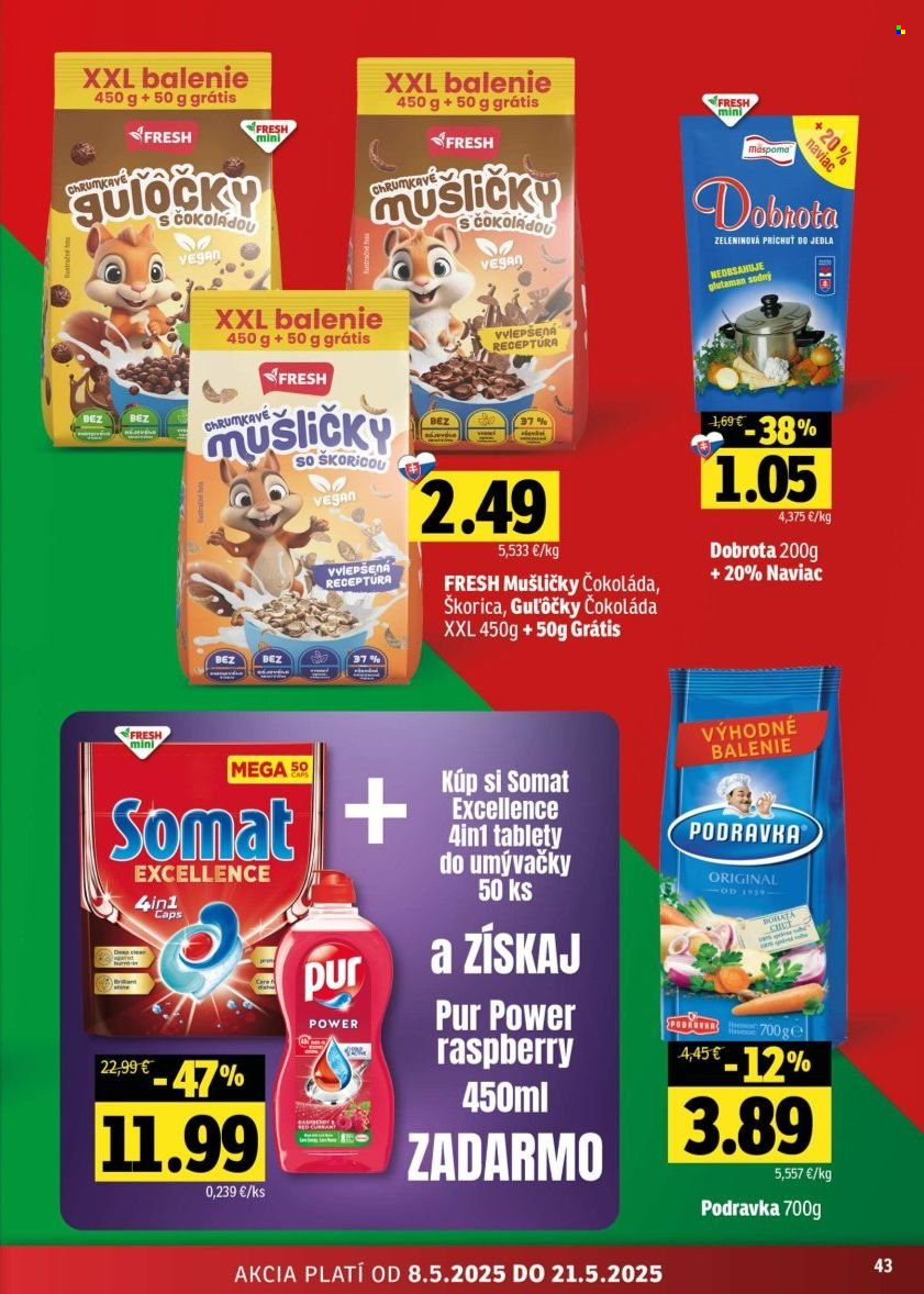 Leták FRESH - 8.5.2025 - 21.5.2025. Strana 44