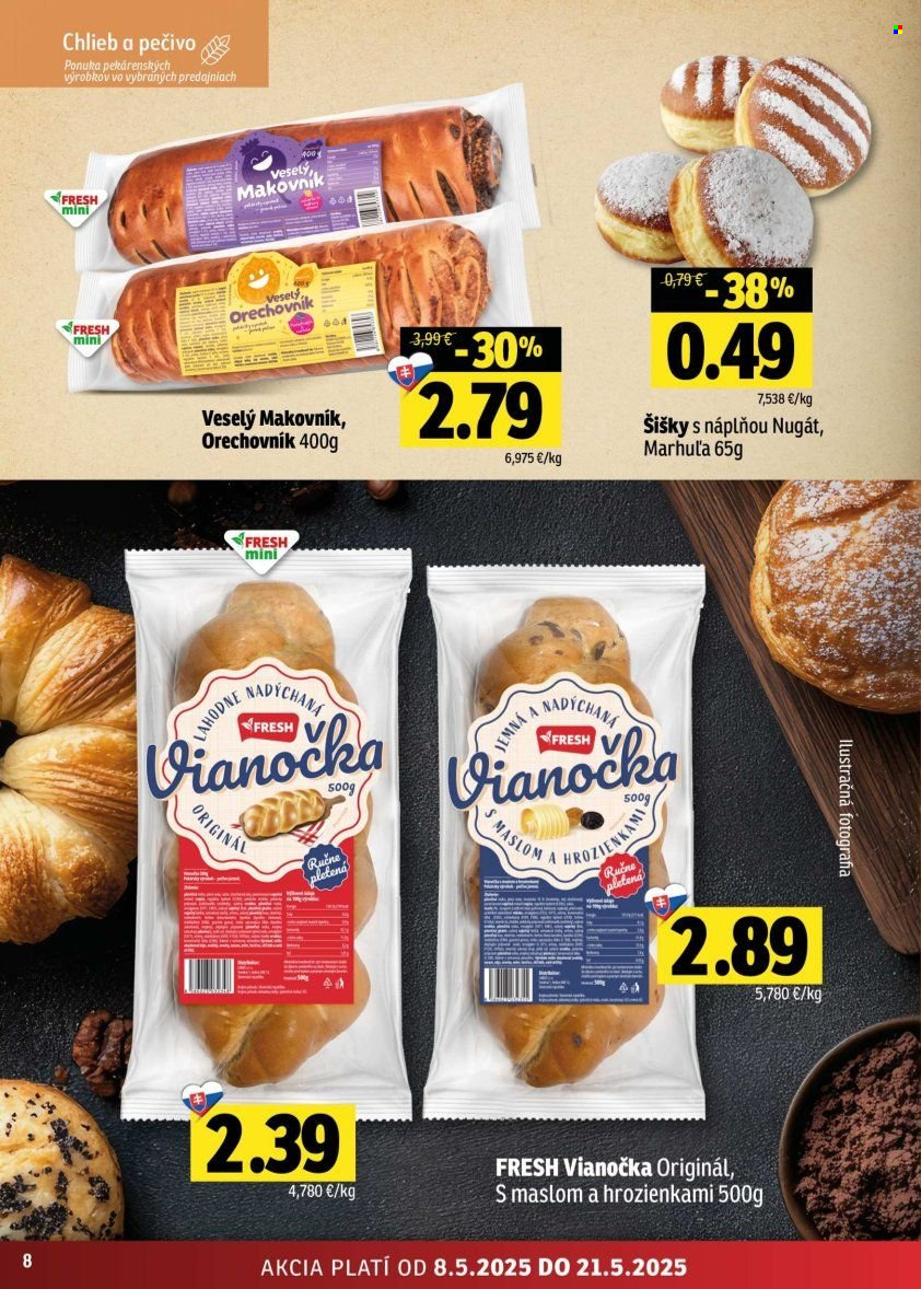 Leták FRESH - 8.5.2025 - 21.5.2025. Strana 8