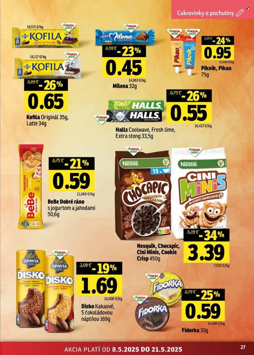 Leták FRESH - 8.5.2025 - 21.5.2025. Strana 27