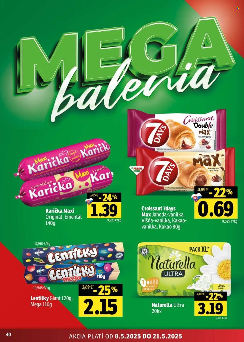 Leták FRESH - 8.5.2025 - 21.5.2025. Strana 40