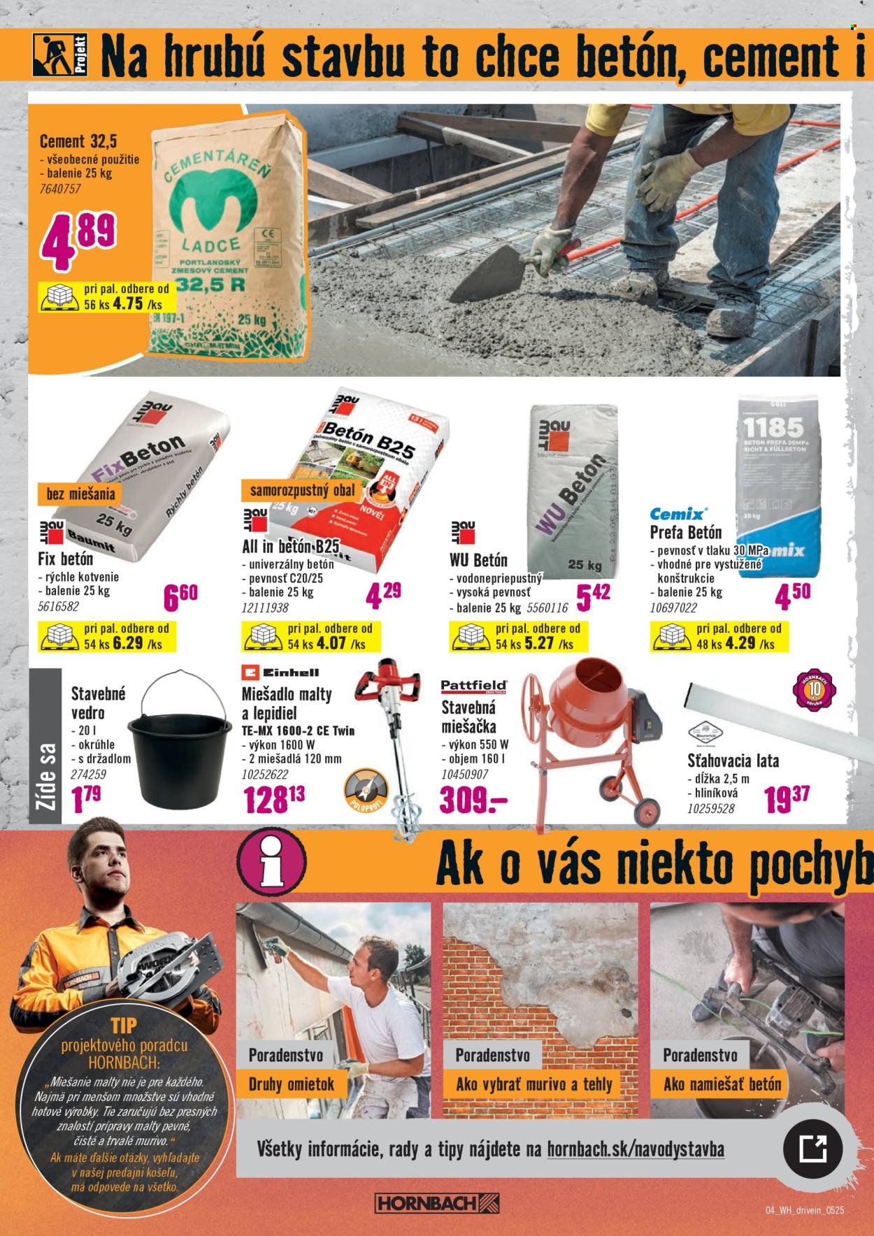 Leták Hornbach - 7.5.2025 - 21.5.2025. Strana 4