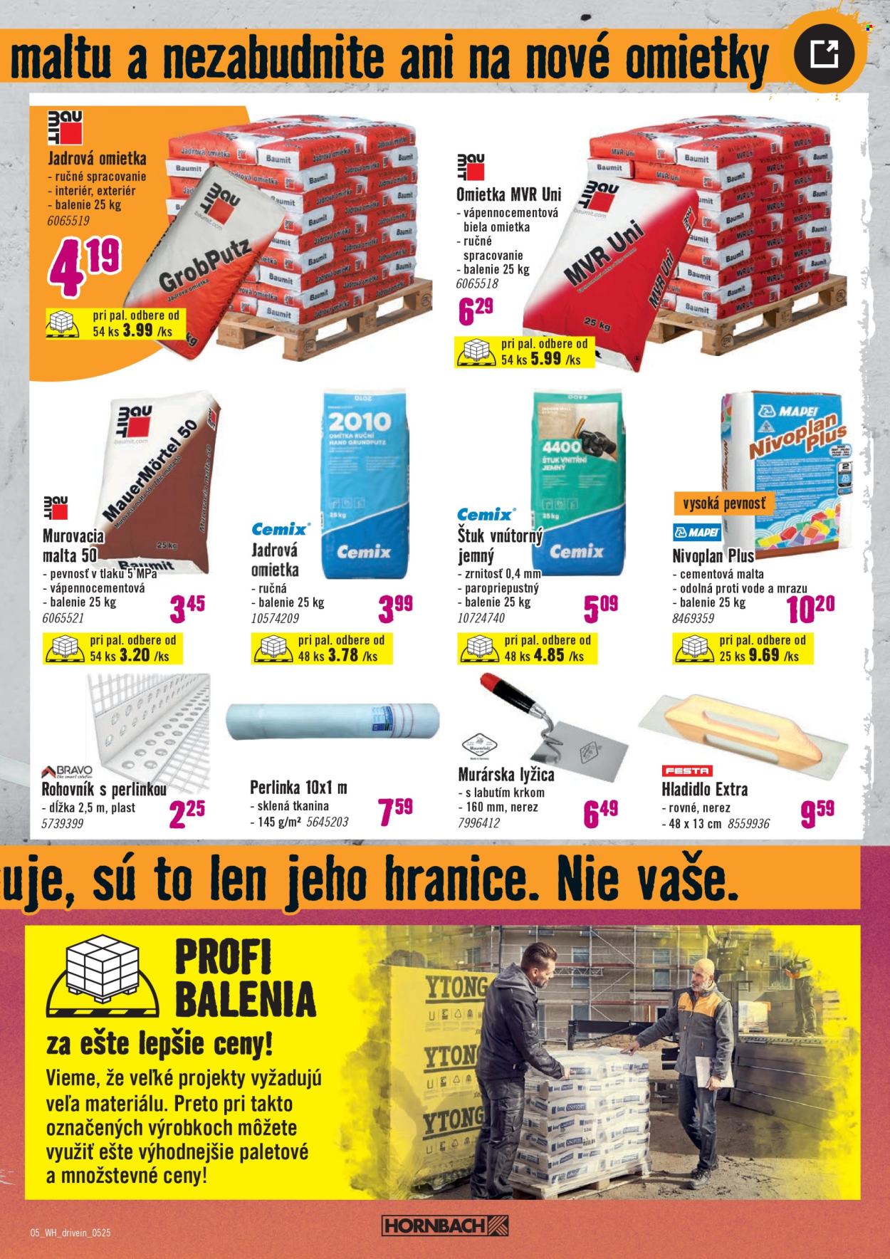 Leták Hornbach - 7.5.2025 - 21.5.2025. Strana 5