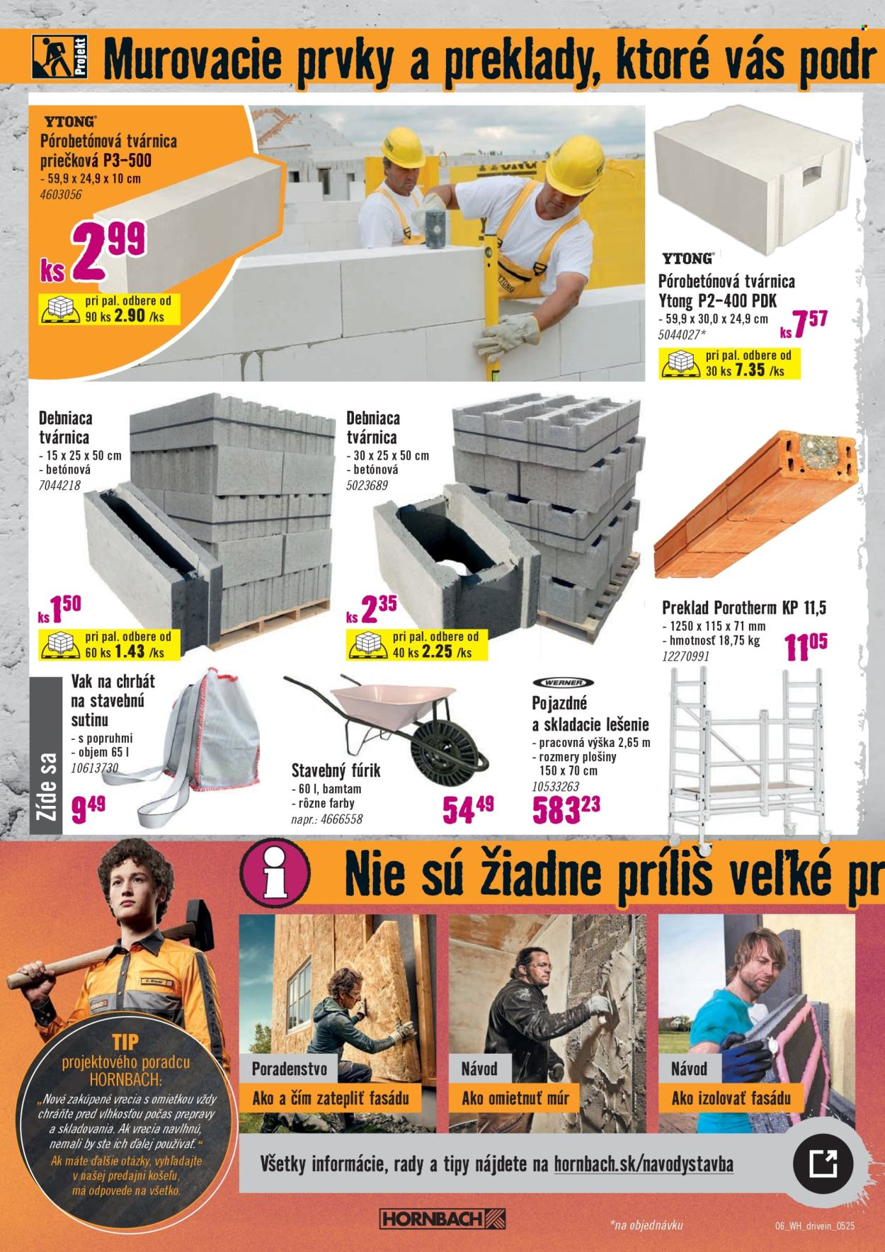 Leták Hornbach - 7.5.2025 - 21.5.2025. Strana 6