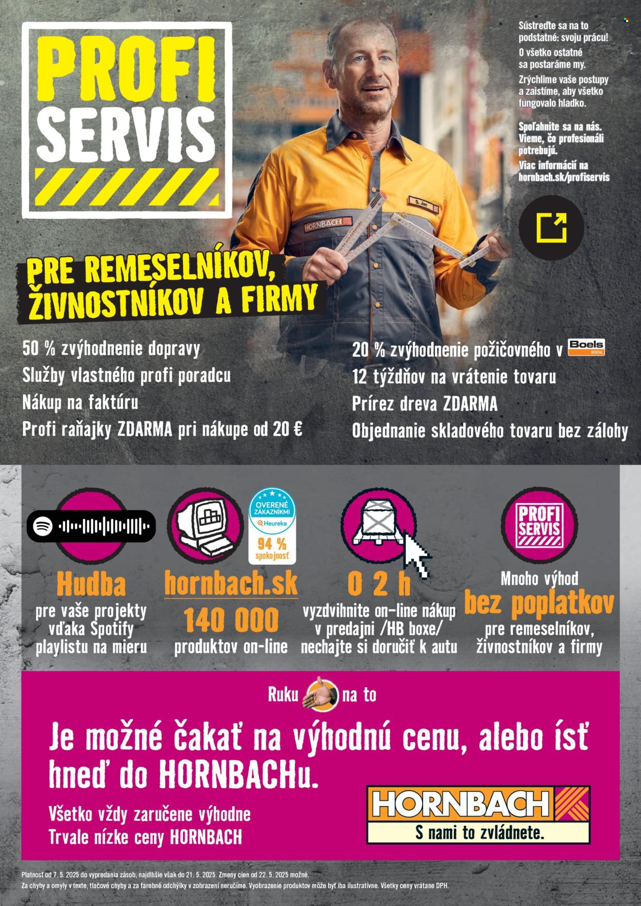 Leták Hornbach - 7.5.2025 - 21.5.2025. Strana 8