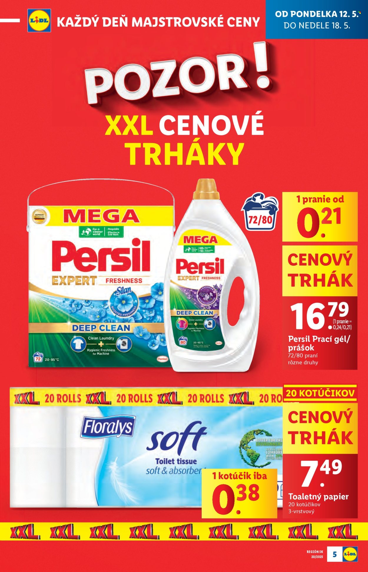 Leták Lidl - 12.5.2025 - 18.5.2025. Strana 5