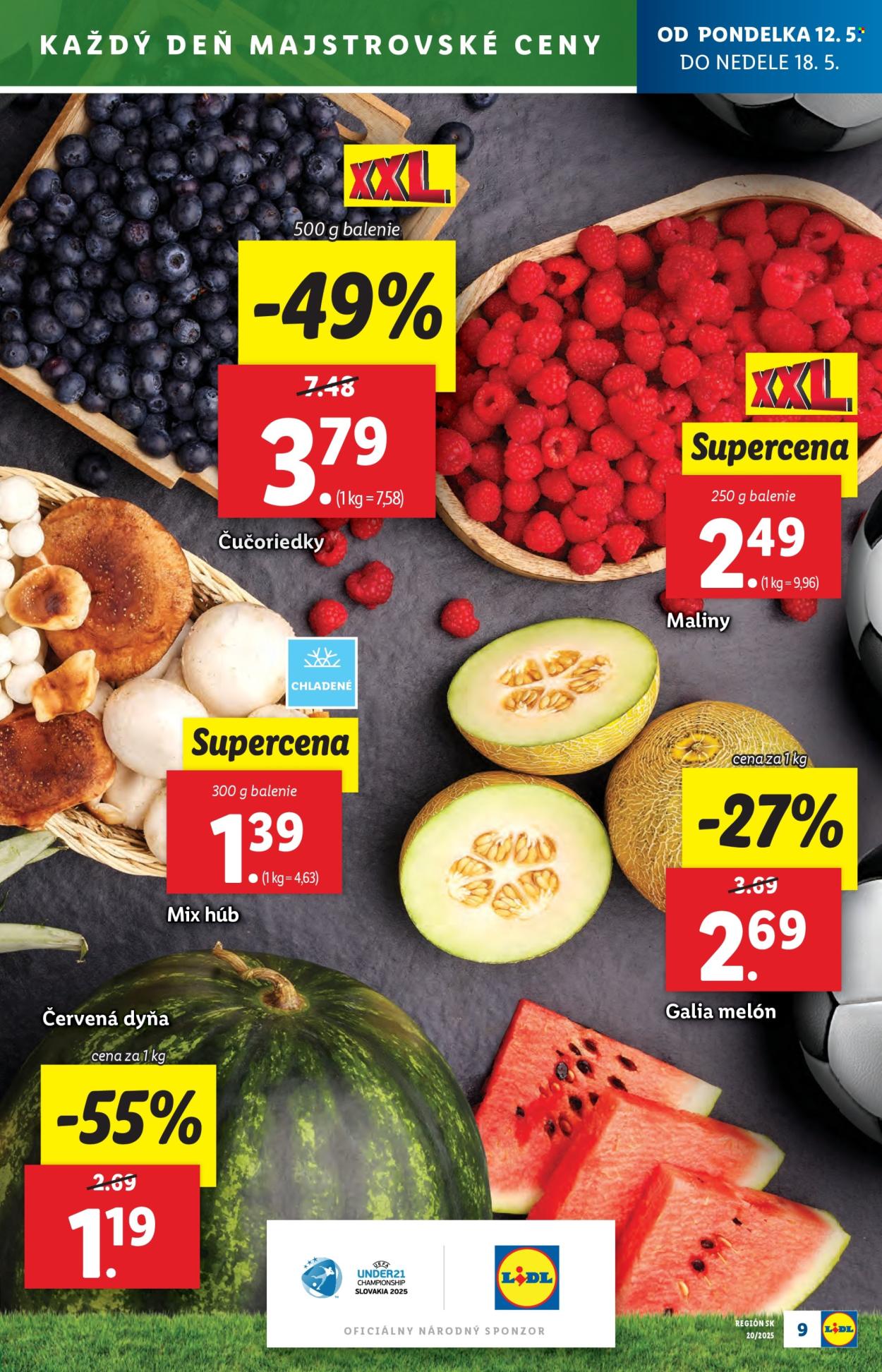 Leták Lidl - 12.5.2025 - 18.5.2025. Strana 9