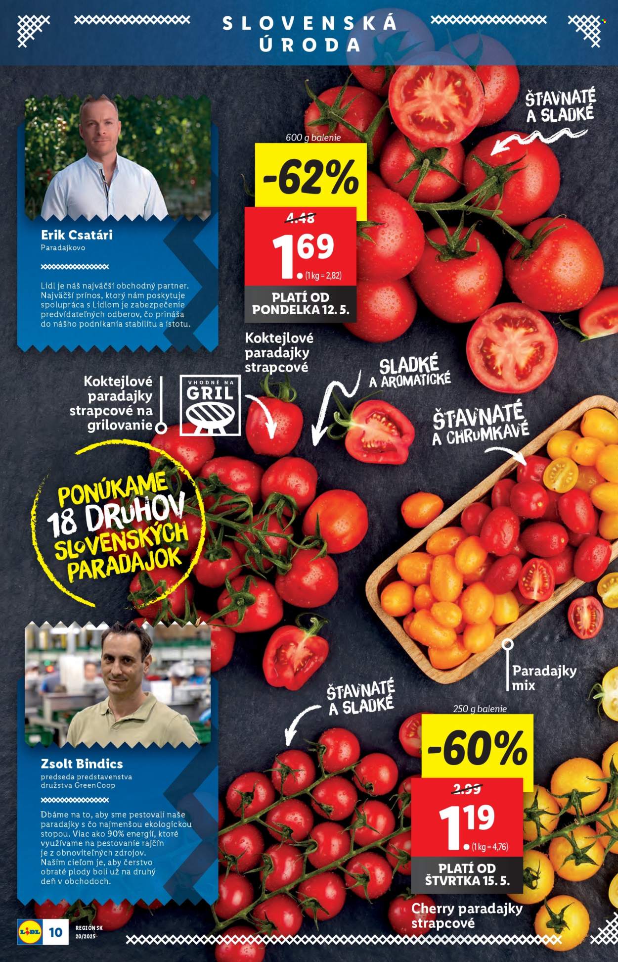 Leták Lidl - 12.5.2025 - 18.5.2025. Strana 10