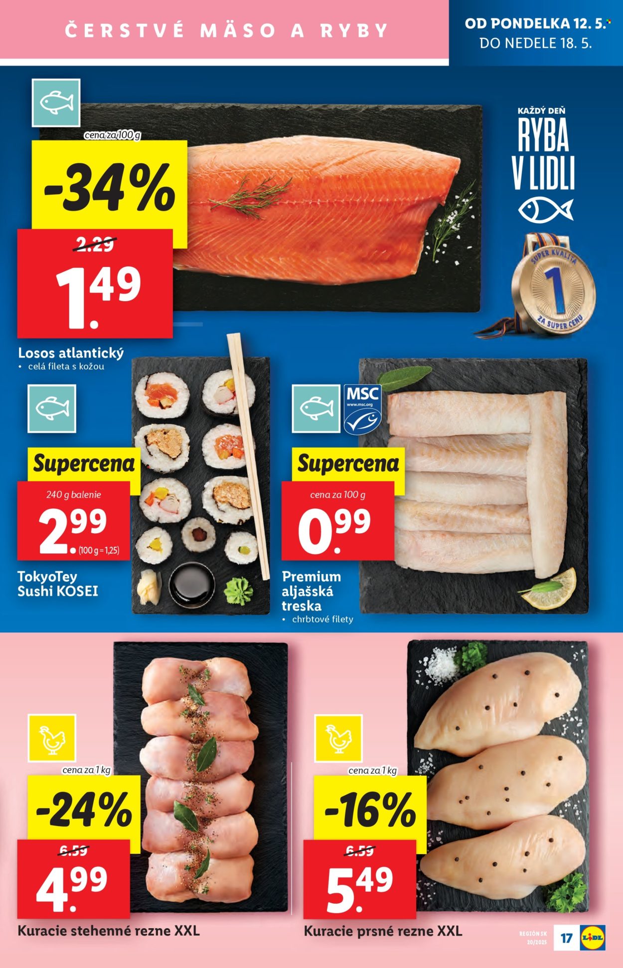 Leták Lidl - 12.5.2025 - 18.5.2025. Strana 17