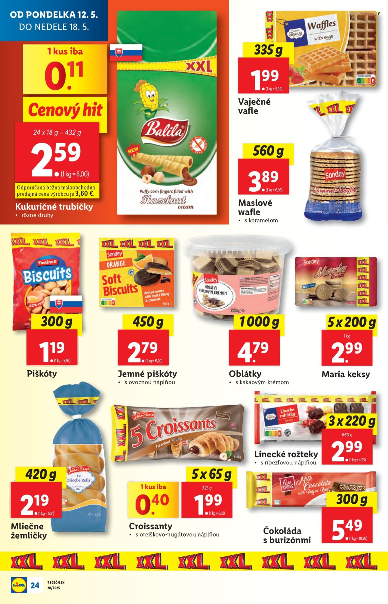 Leták Lidl - 12.5.2025 - 18.5.2025. Strana 24