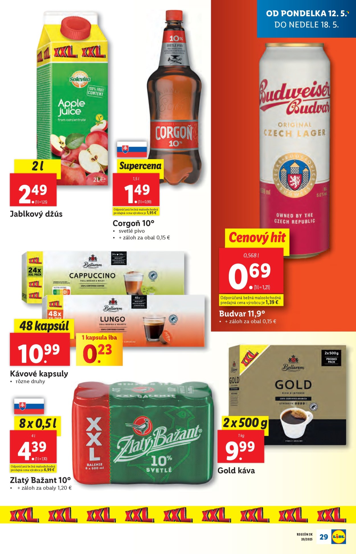 Leták Lidl - 12.5.2025 - 18.5.2025. Strana 29
