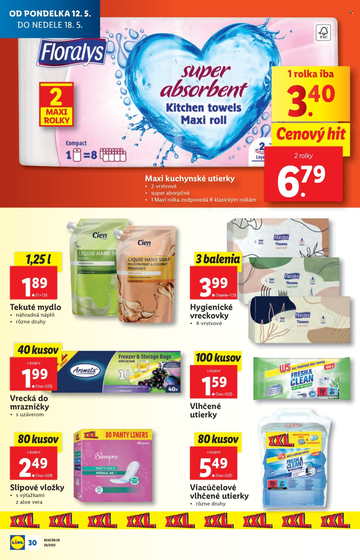 Leták Lidl - 12.5.2025 - 18.5.2025. Strana 30