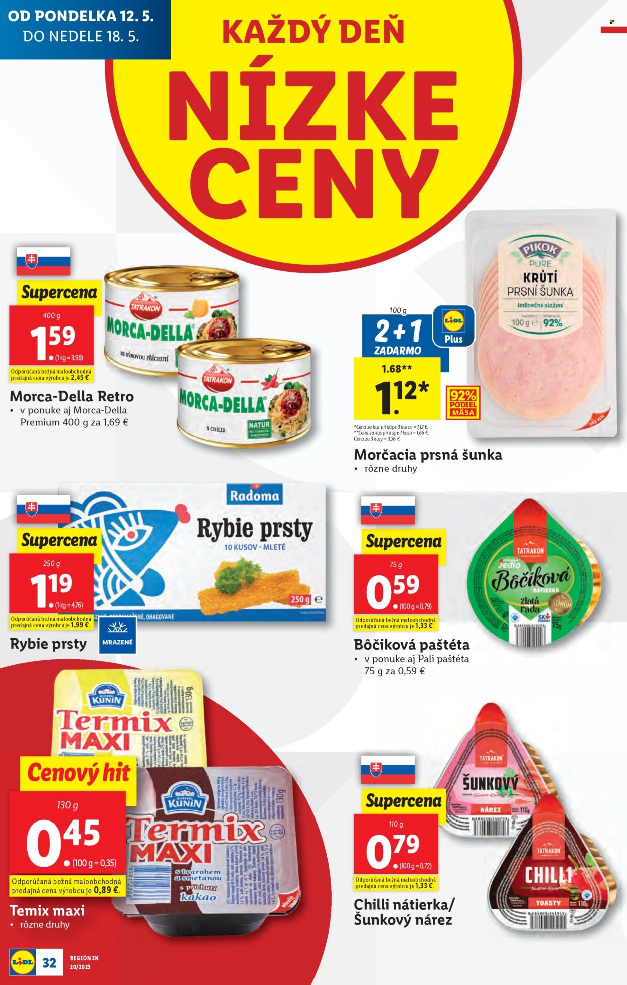 Leták Lidl - 12.5.2025 - 18.5.2025. Strana 32