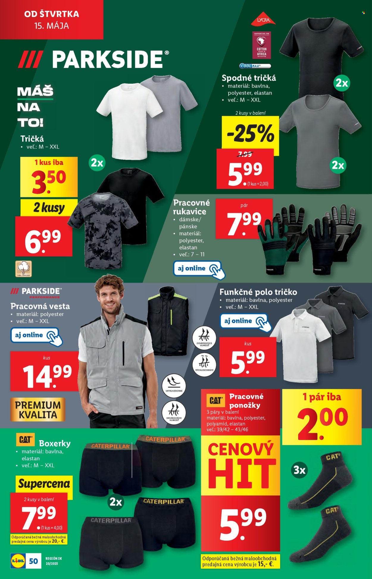 Leták Lidl - 12.5.2025 - 18.5.2025. Strana 54