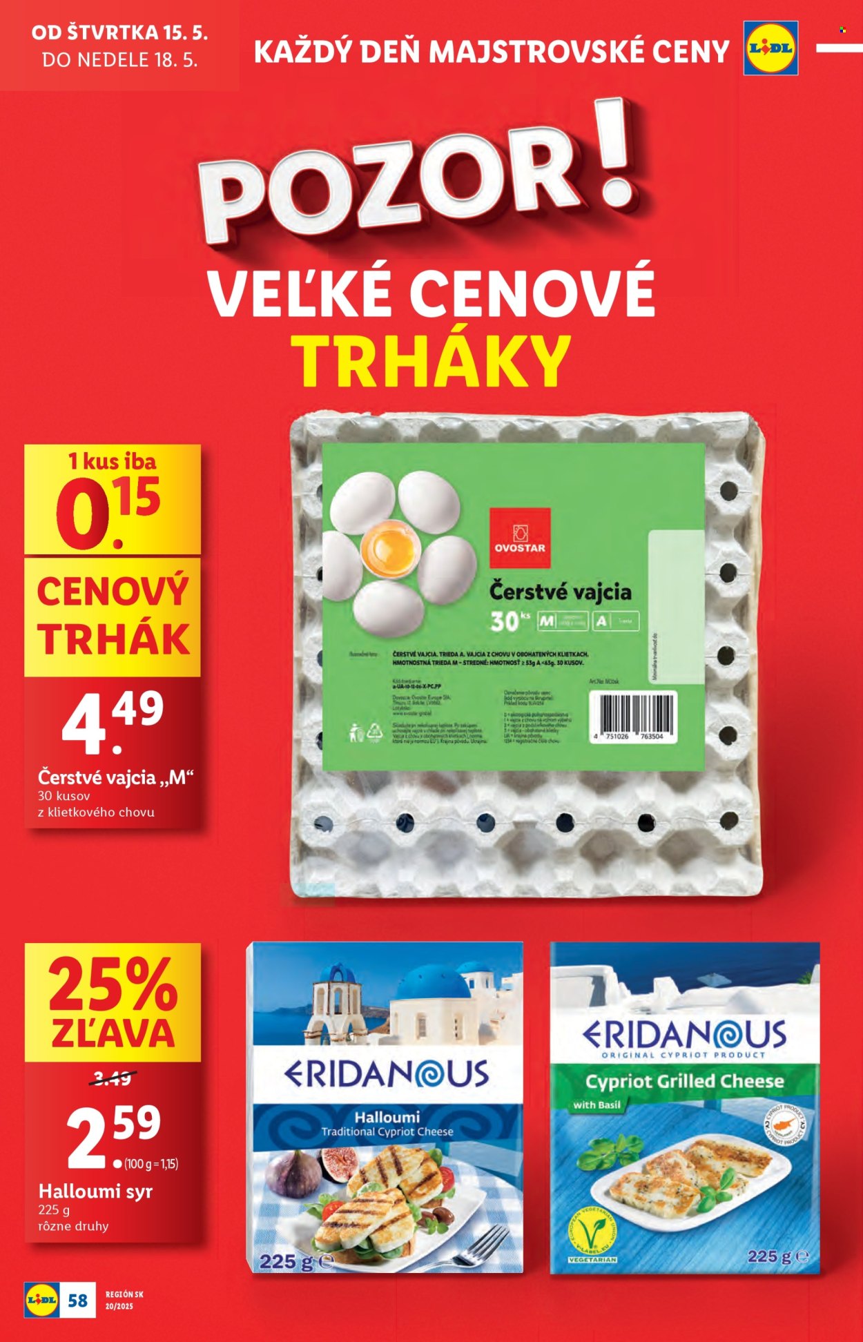 Leták Lidl - 12.5.2025 - 18.5.2025. Strana 62