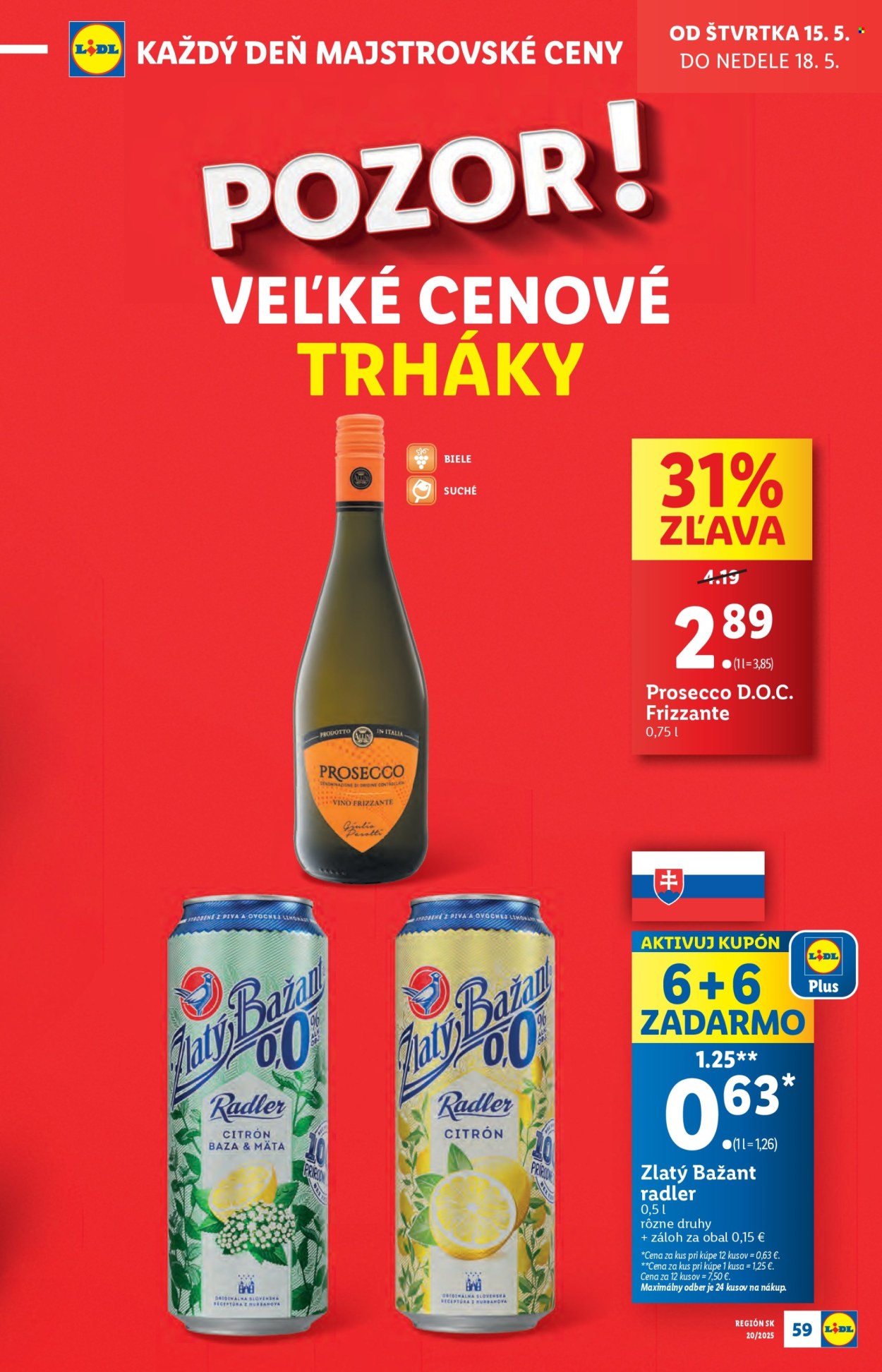 Leták Lidl - 12.5.2025 - 18.5.2025. Strana 63