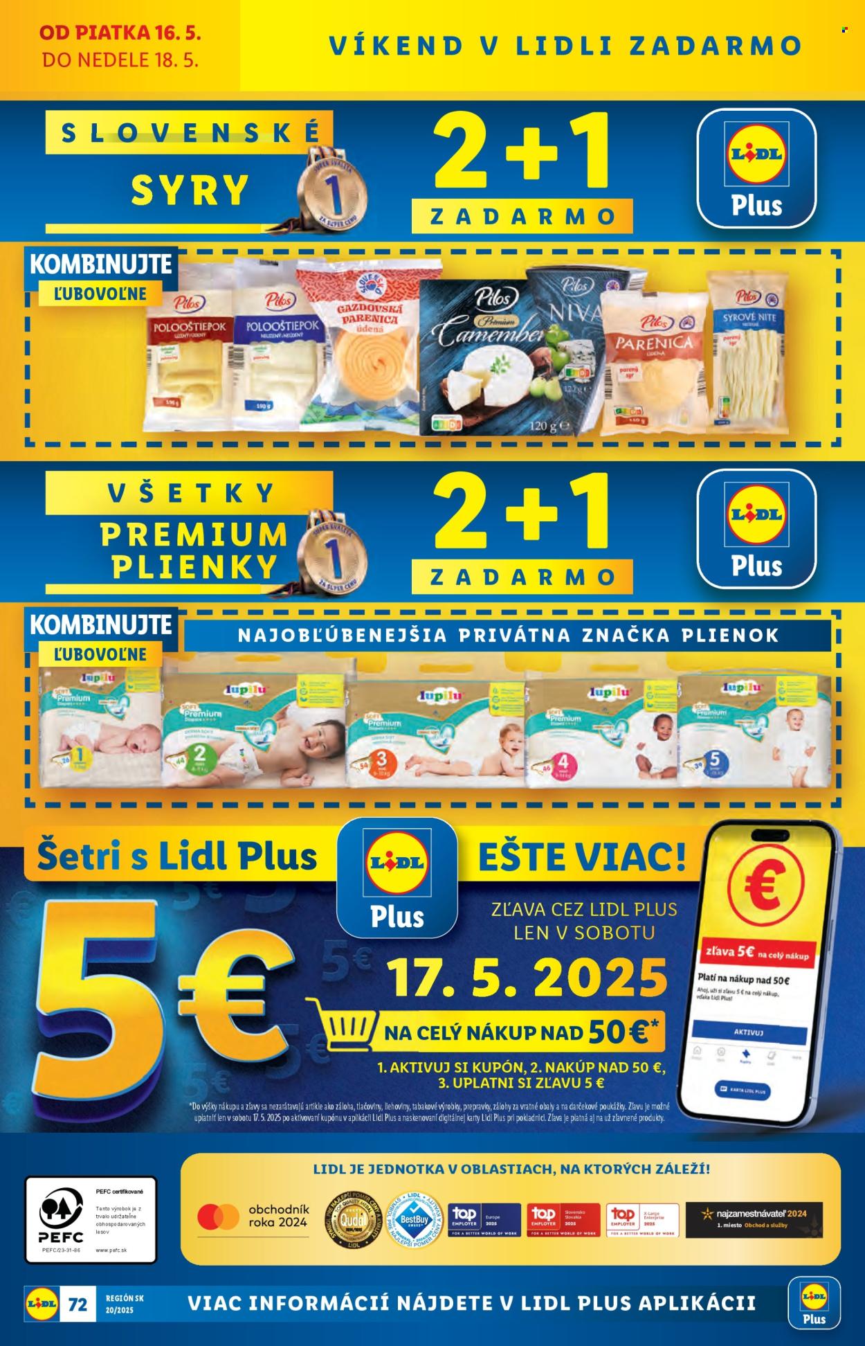 Leták Lidl - 12.5.2025 - 18.5.2025. Strana 78