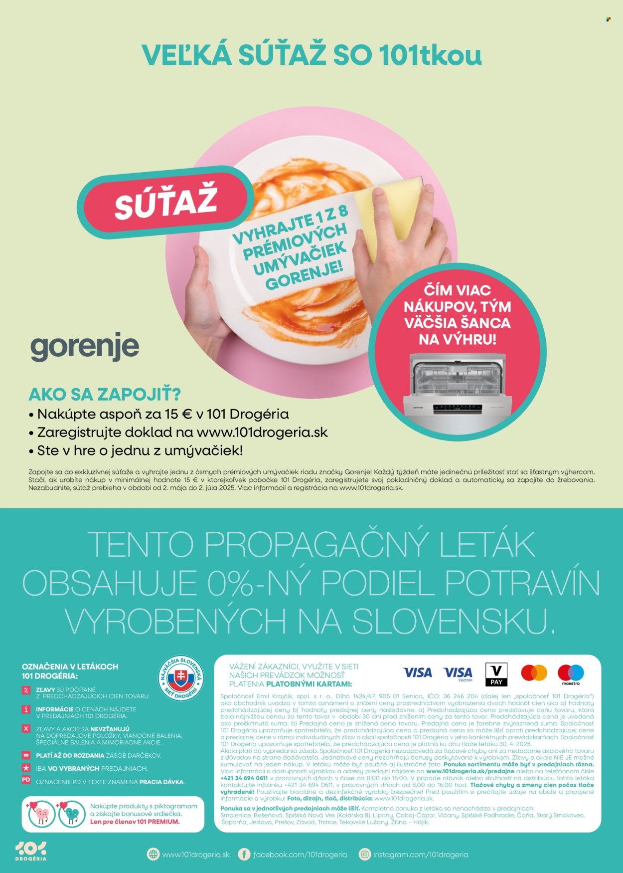 Leták 101 Drogerie - 14.5.2025 - 27.5.2025. Strana 12