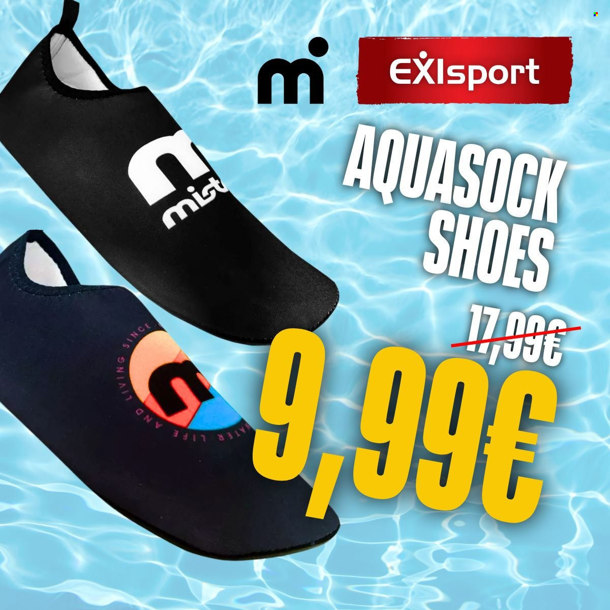 Leták Exisport. Strana 1