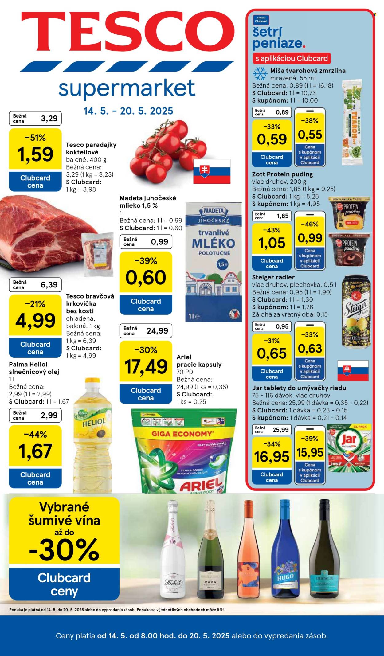 Leták TESCO supermarket - 14.5.2025 - 20.5.2025. Strana 1