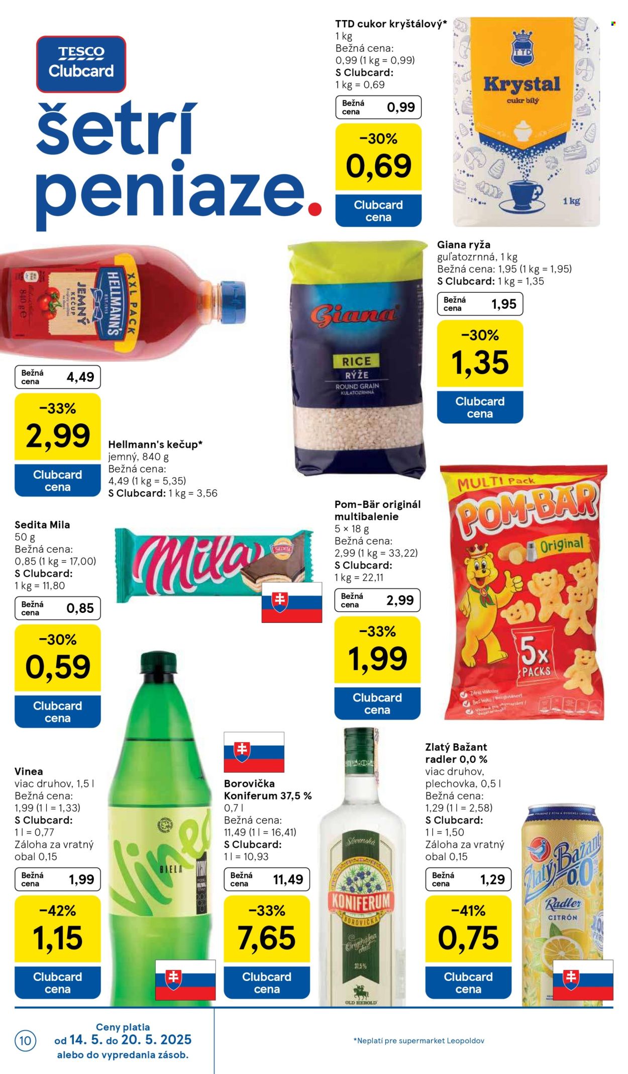 Leták TESCO supermarket - 14.5.2025 - 20.5.2025. Strana 10