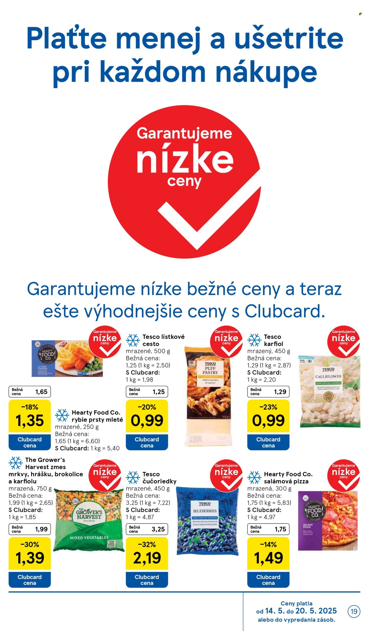 Leták TESCO supermarket - 14.5.2025 - 20.5.2025. Strana 19