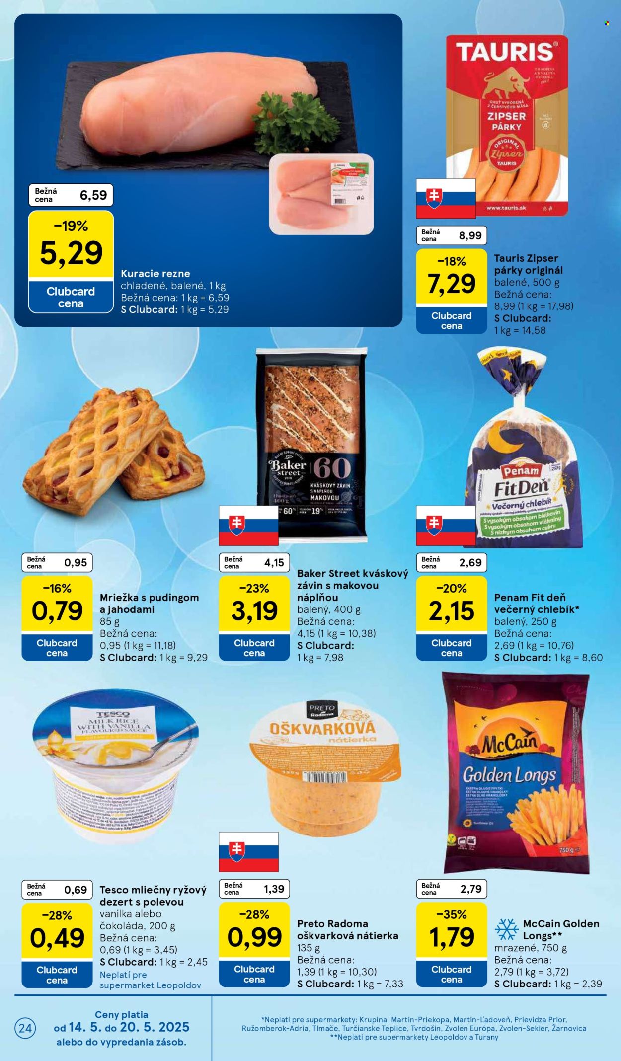 Leták TESCO supermarket - 14.5.2025 - 20.5.2025. Strana 24