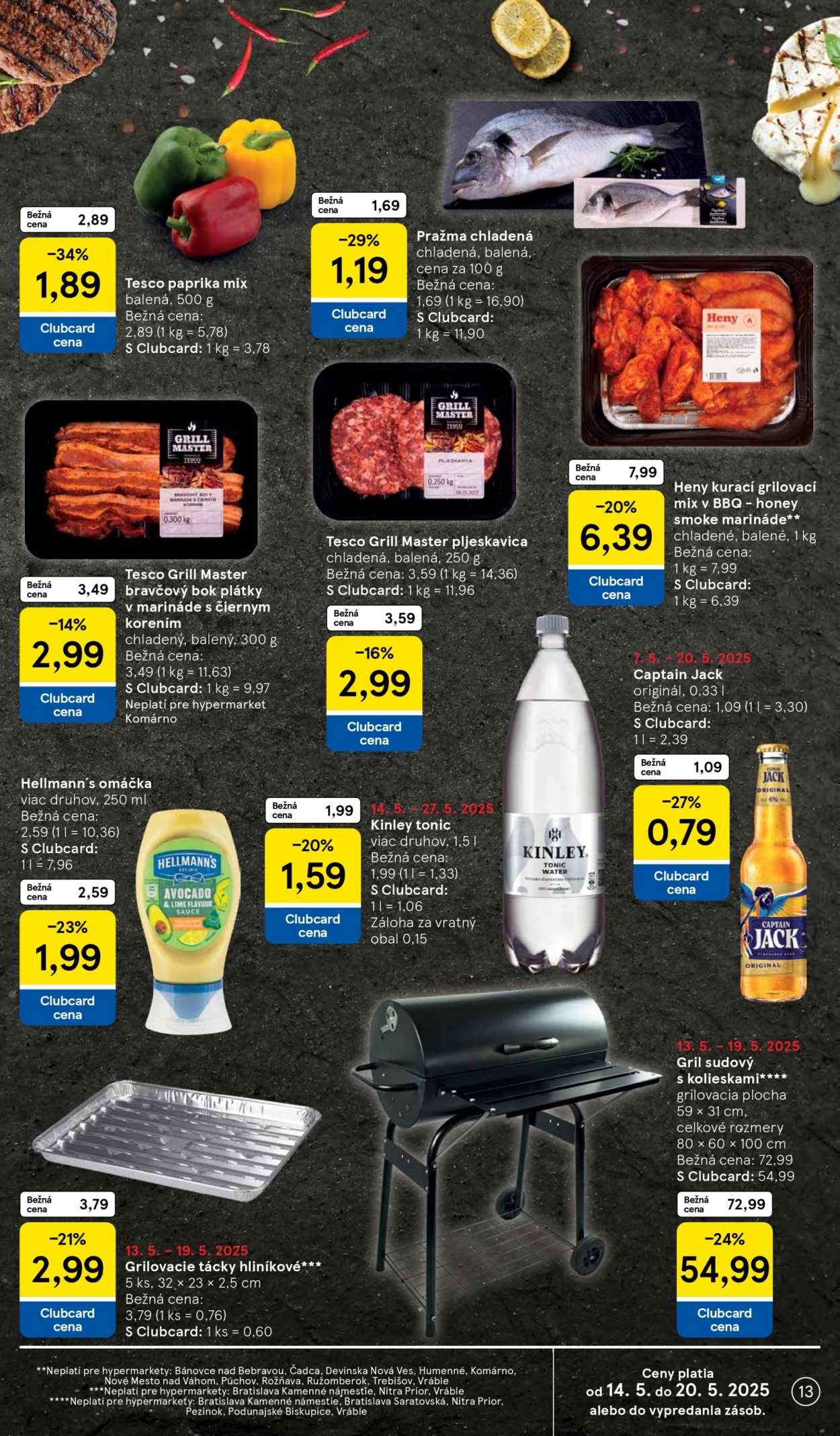 Leták TESCO - 14.5.2025 - 20.5.2025. Strana 13