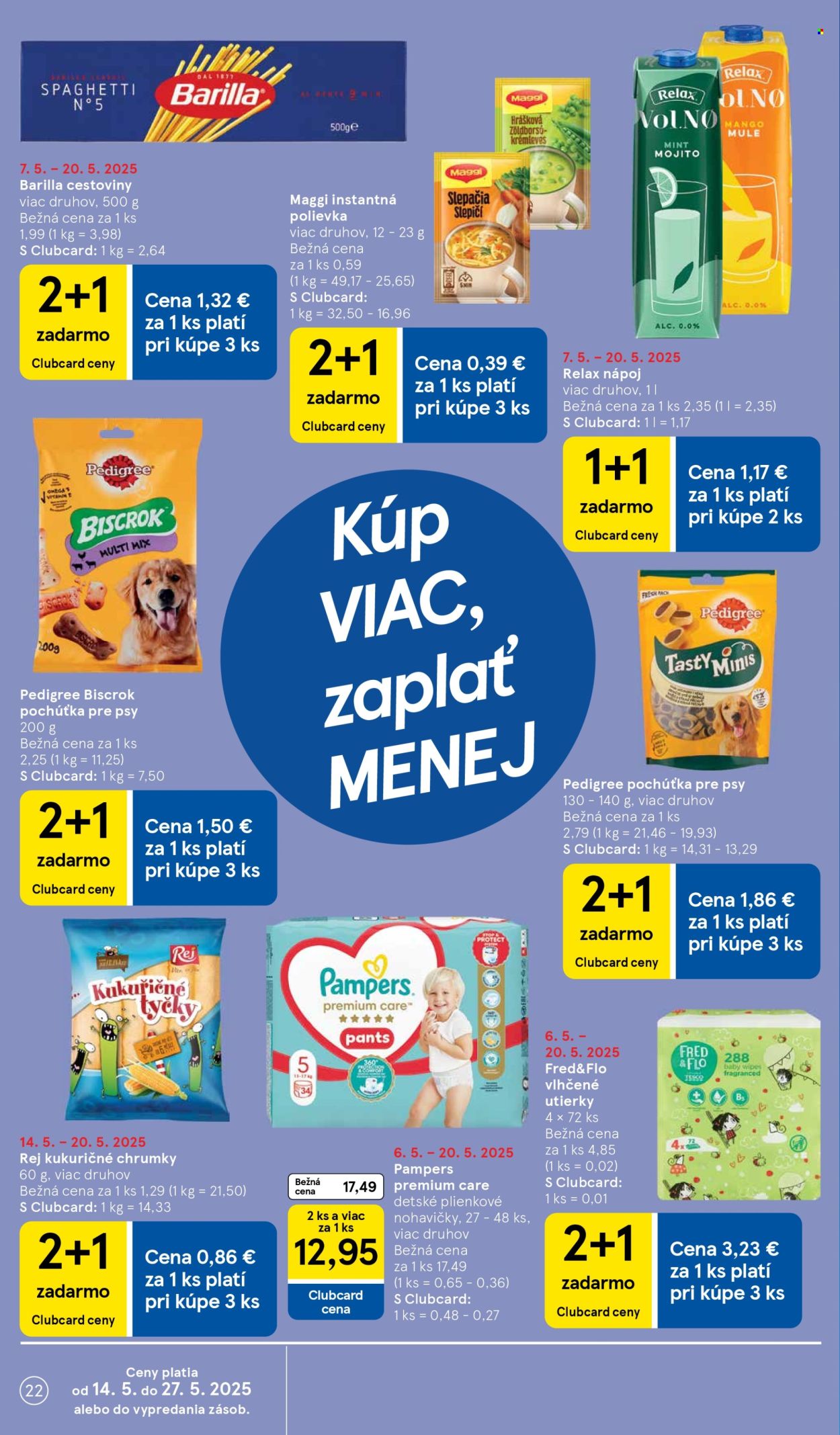 Leták TESCO - 14.5.2025 - 20.5.2025. Strana 22