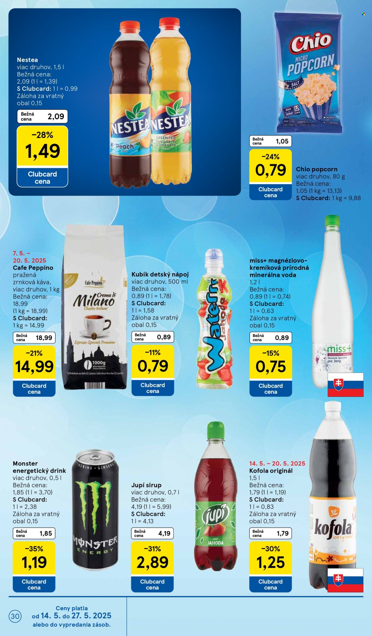 Leták TESCO - 14.5.2025 - 20.5.2025. Strana 30