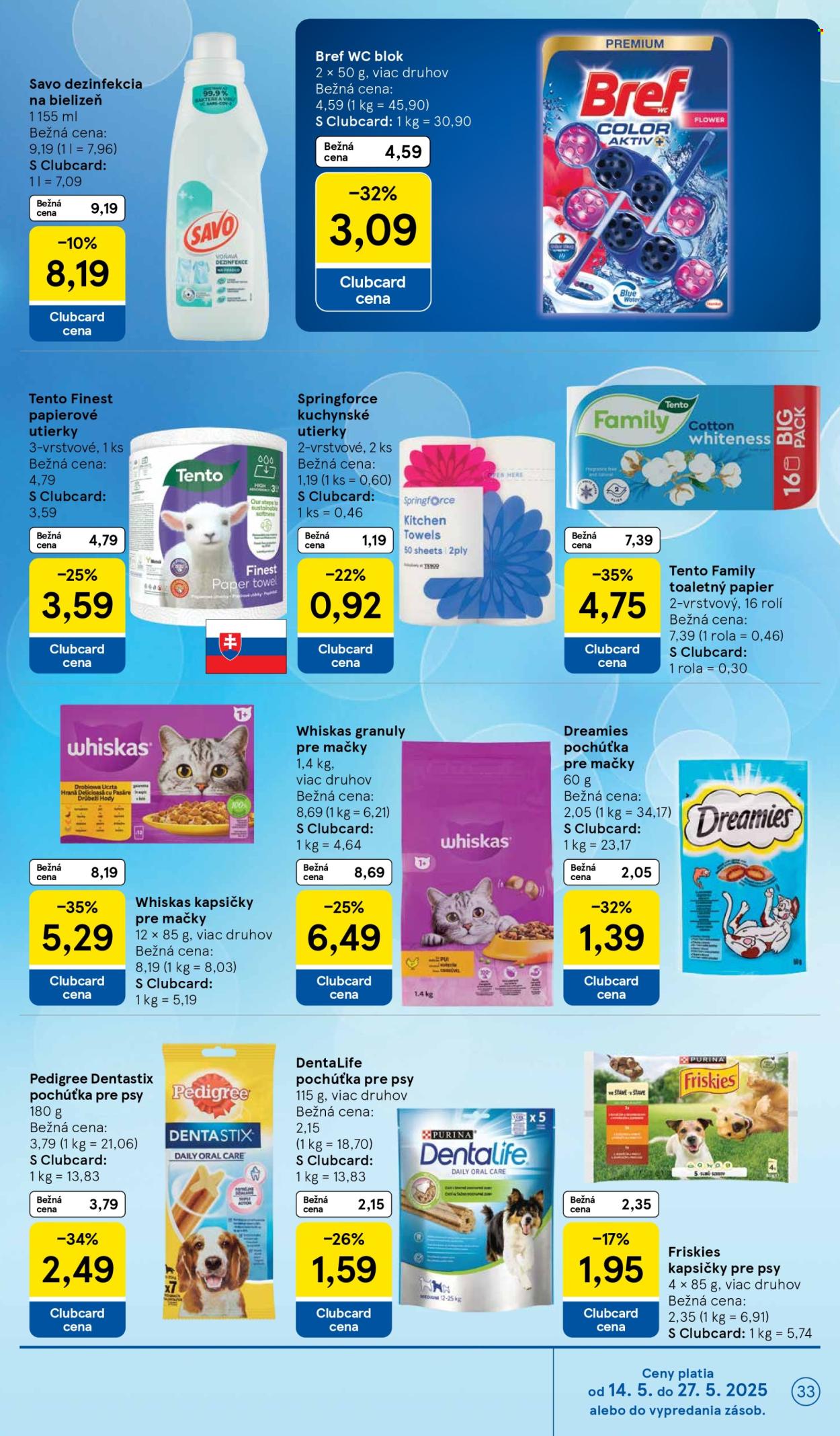 Leták TESCO - 14.5.2025 - 20.5.2025. Strana 33