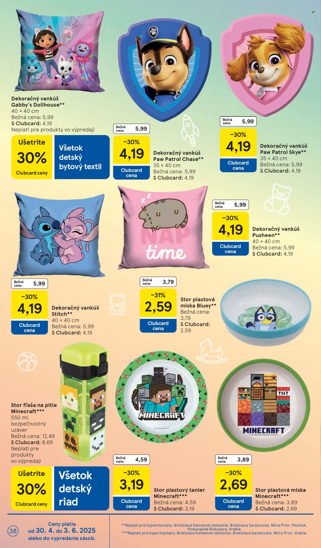 Leták TESCO - 14.5.2025 - 20.5.2025. Strana 38