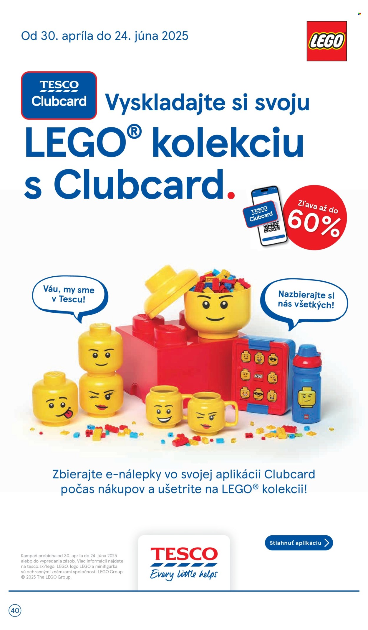 Leták TESCO - 14.5.2025 - 20.5.2025. Strana 40