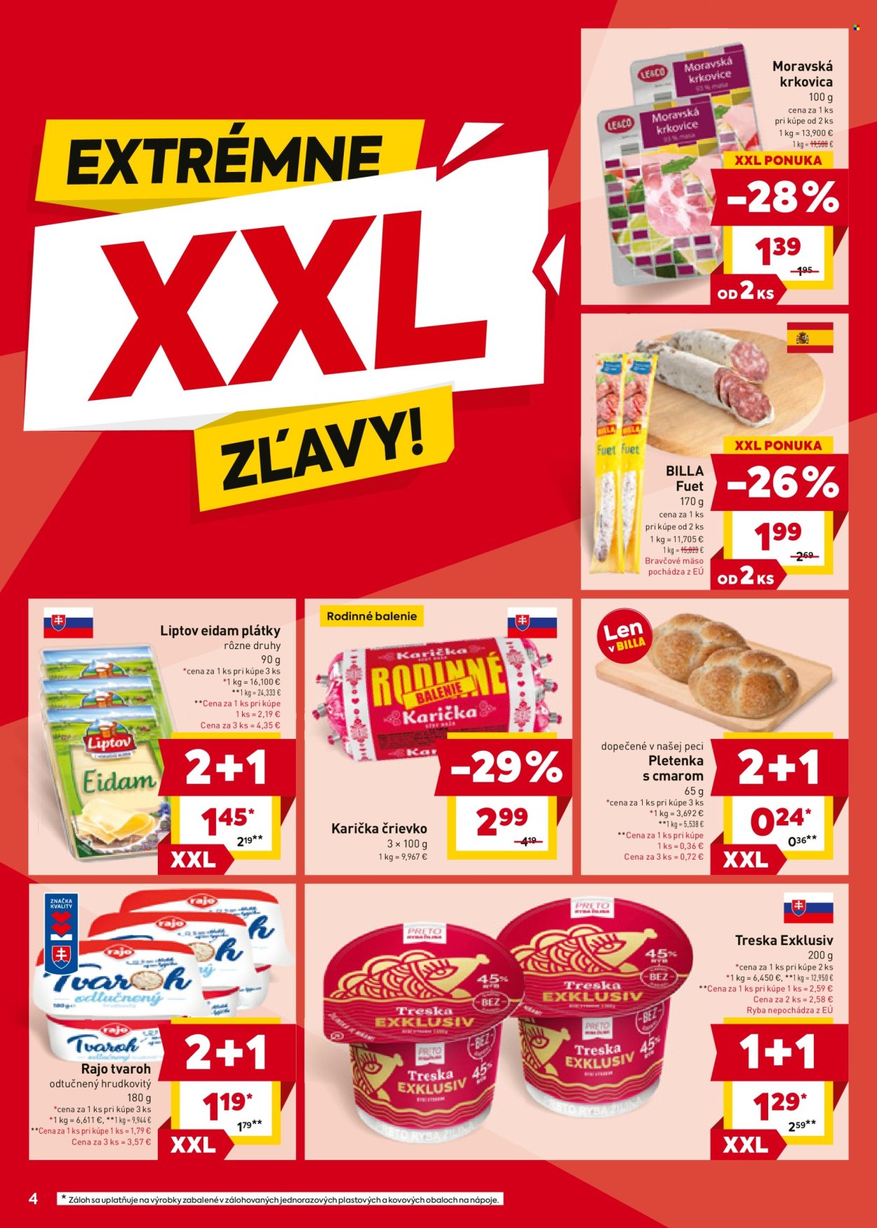 Leták Billa - 14.5.2025 - 20.5.2025. Strana 4